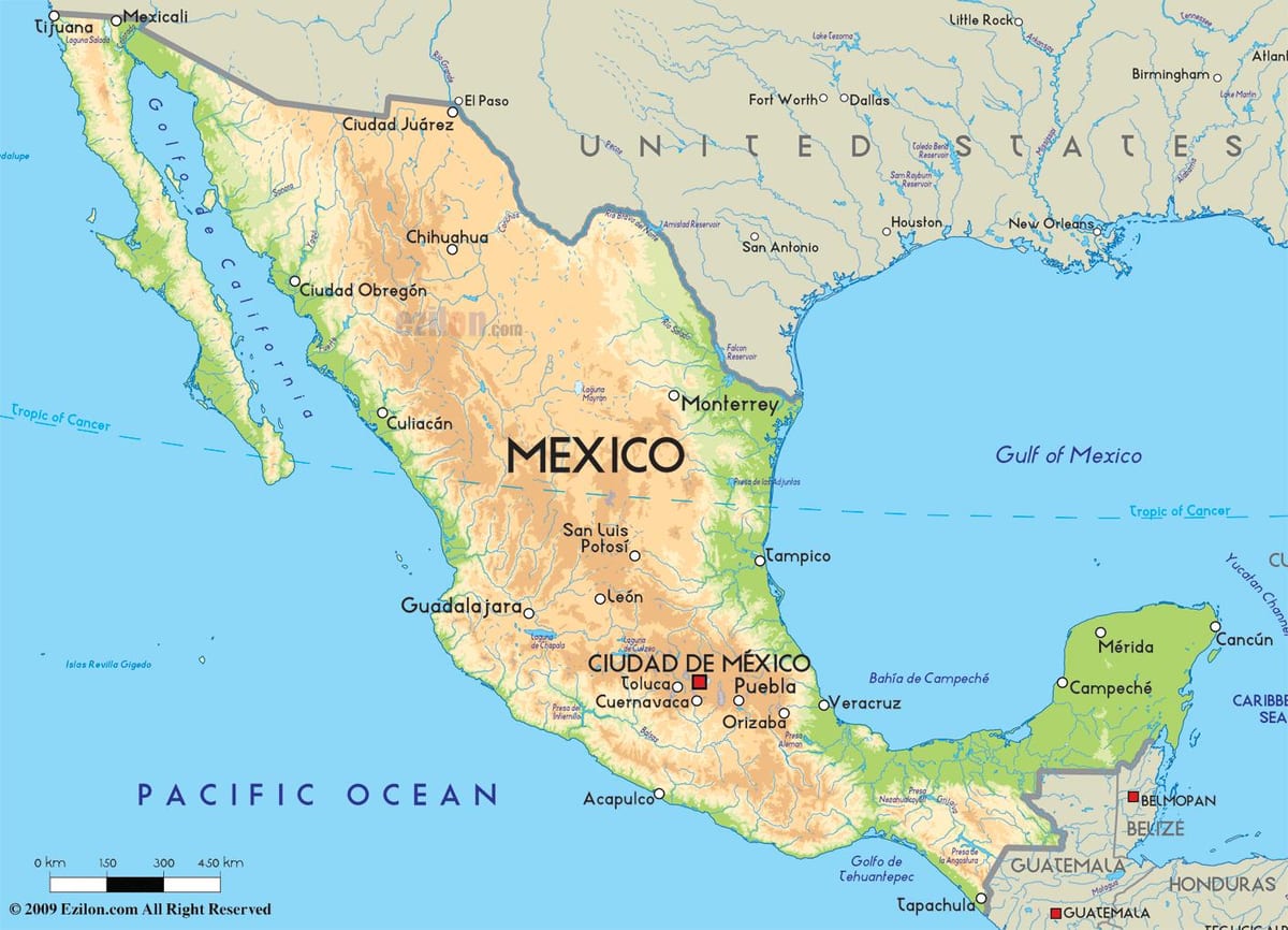 harta Mexic