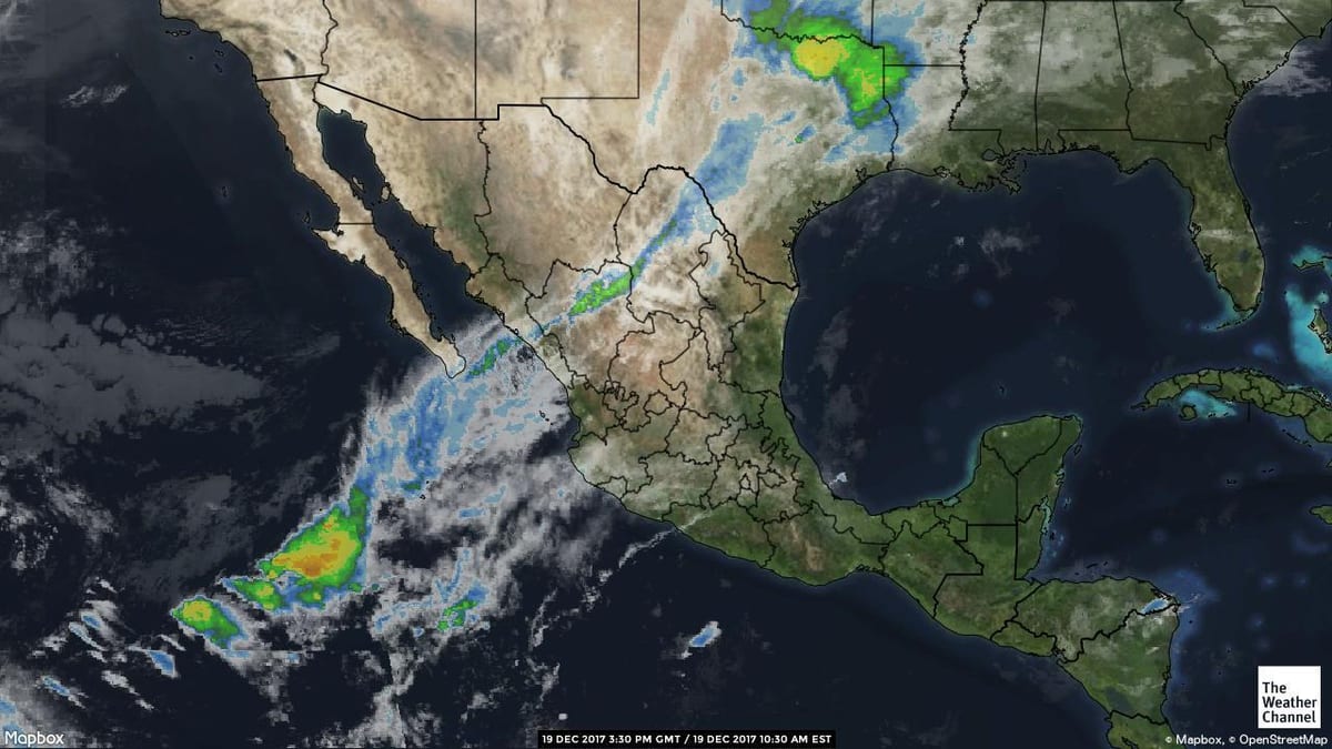 harta radar Mexic