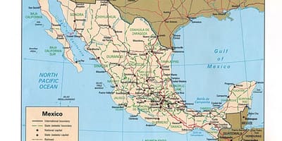 Cartografierea Mexic