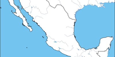 Harta de contur din Mexic
