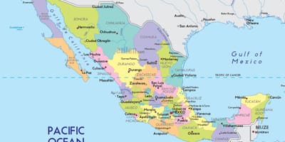 Imagini din Mexic hartă