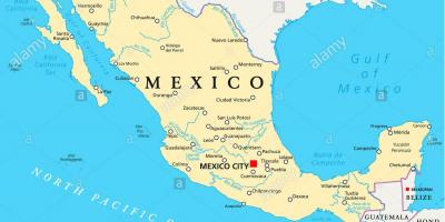 Mexic orașe hartă