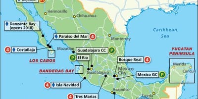 Mexic harta statiuni