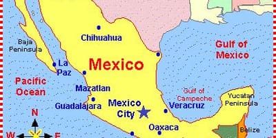 Mexic harta