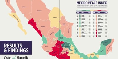 Violența în Mexic hartă