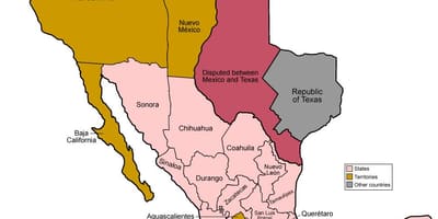 Original mexican hartă